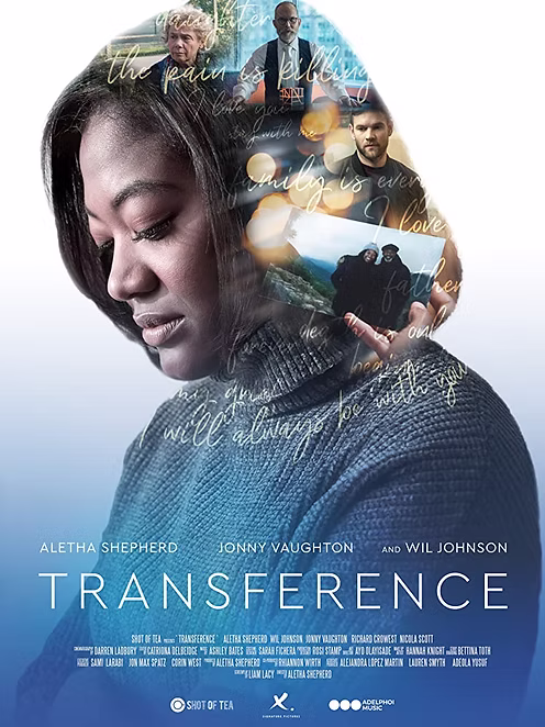 Poster for the short film Transference