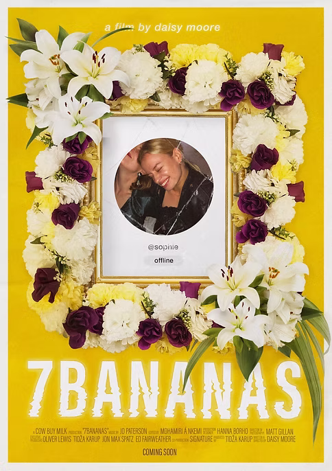 Poster for the short film 7 Bananas