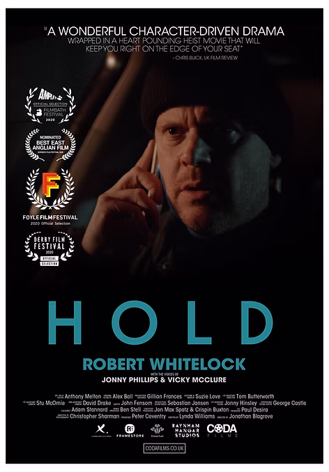 Poster for the short film Hold