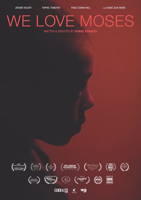 Poster for the short film We Love Moses
